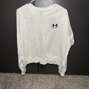 Under Armour White Athletic Top